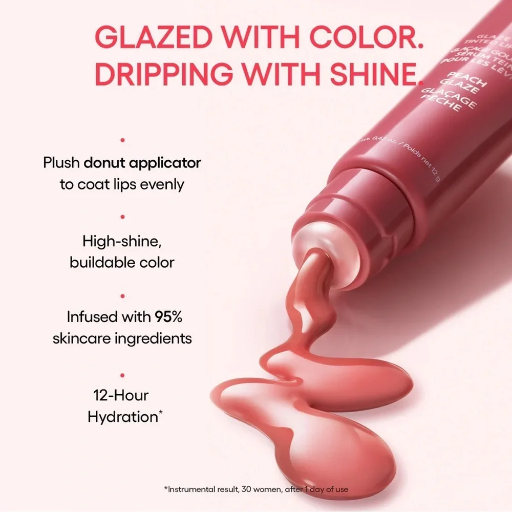 Laneign Glaze Craze Tinted Lip Serum strawberry sprinkles NIB